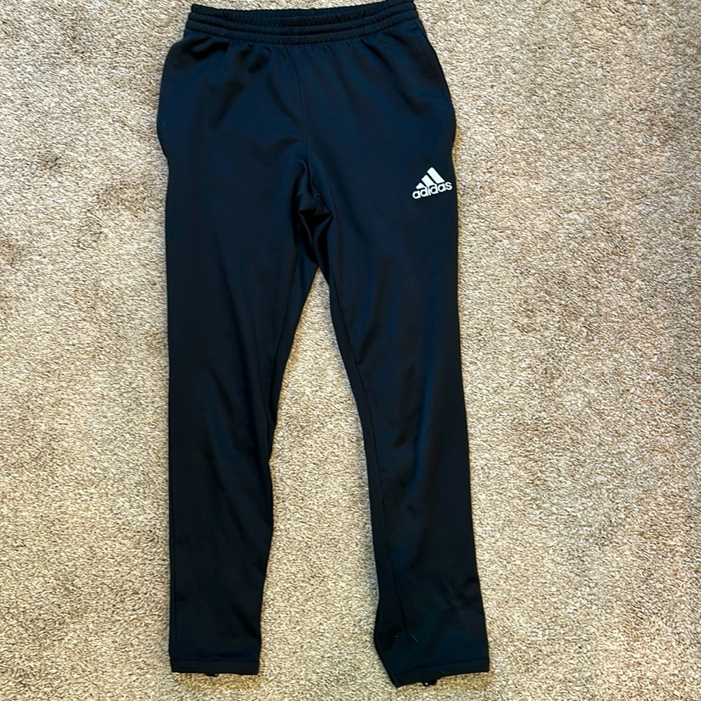 Adidas women’s warm ups, size S